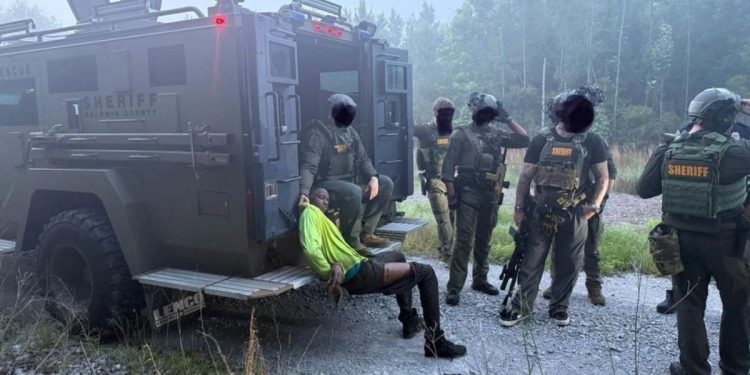 SWAT And dogs arrest armed fugitive after 6-hour Baldwin County manhunt