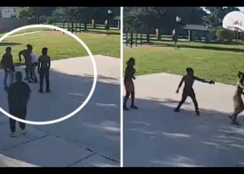 Teenagers Involved In The Cypress Basketball Court Shooting: Surveillance Video Shows Shots Ring Out