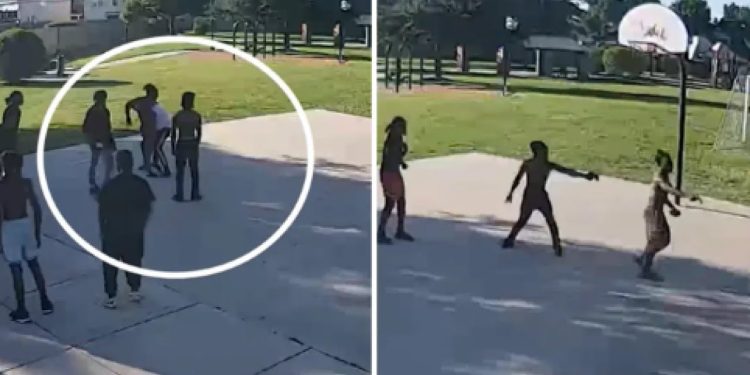 Teenagers Involved In The Cypress Basketball Court Shooting: Surveillance Video Shows Shots Ring Out