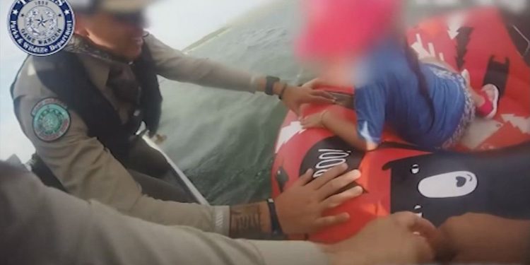 5-year-old Girl Rescued From Texas Lake After She Was Blown Away From Shore On A Tube