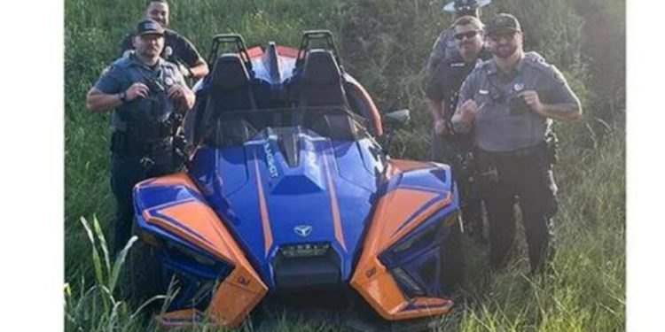 Man Leads Mississippi Officers On Multi-county Pursuit In Stolen Slingshot Three-wheeler