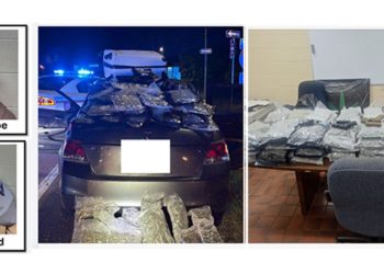 Mississippi Men Taken Into Custody After Traffic Stop Leads To Discovery Of Nearly 70 Pounds Of Marijuana